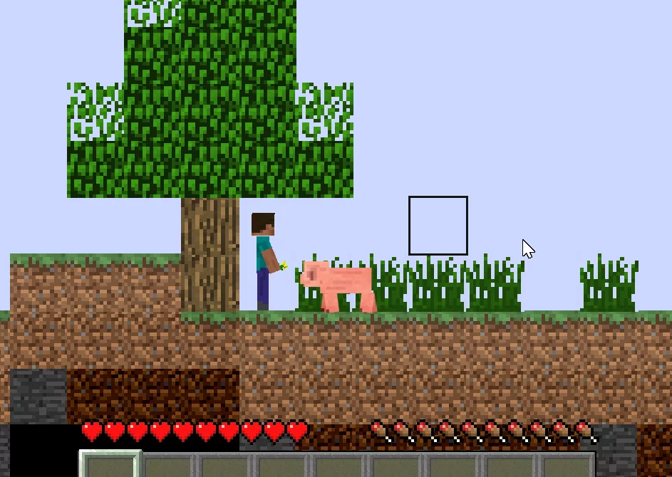 Майнкрафт игра онлайн 2d