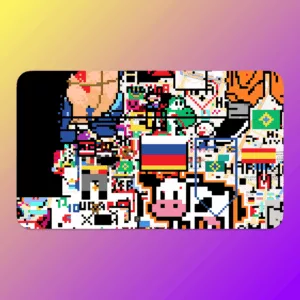 Рисовать на Карте Мира Онлайн Пикселями: Wplace - Пиксель арт