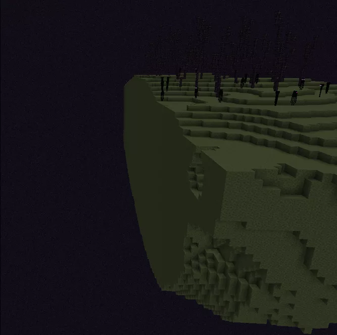 Второе кольцо энда Minecraft