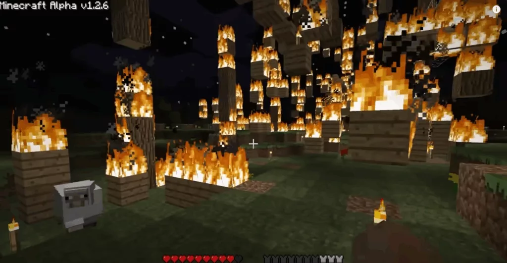 Minecraft Alpha 1.2.6 Крипипаста