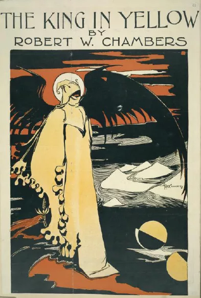 Король в жёлтом обложка книги - Майнкрафт крипипаста