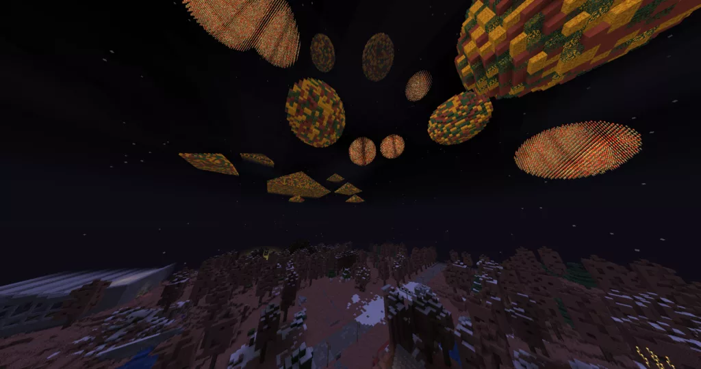 Сервера Майнкрафт с Зимним обновлением