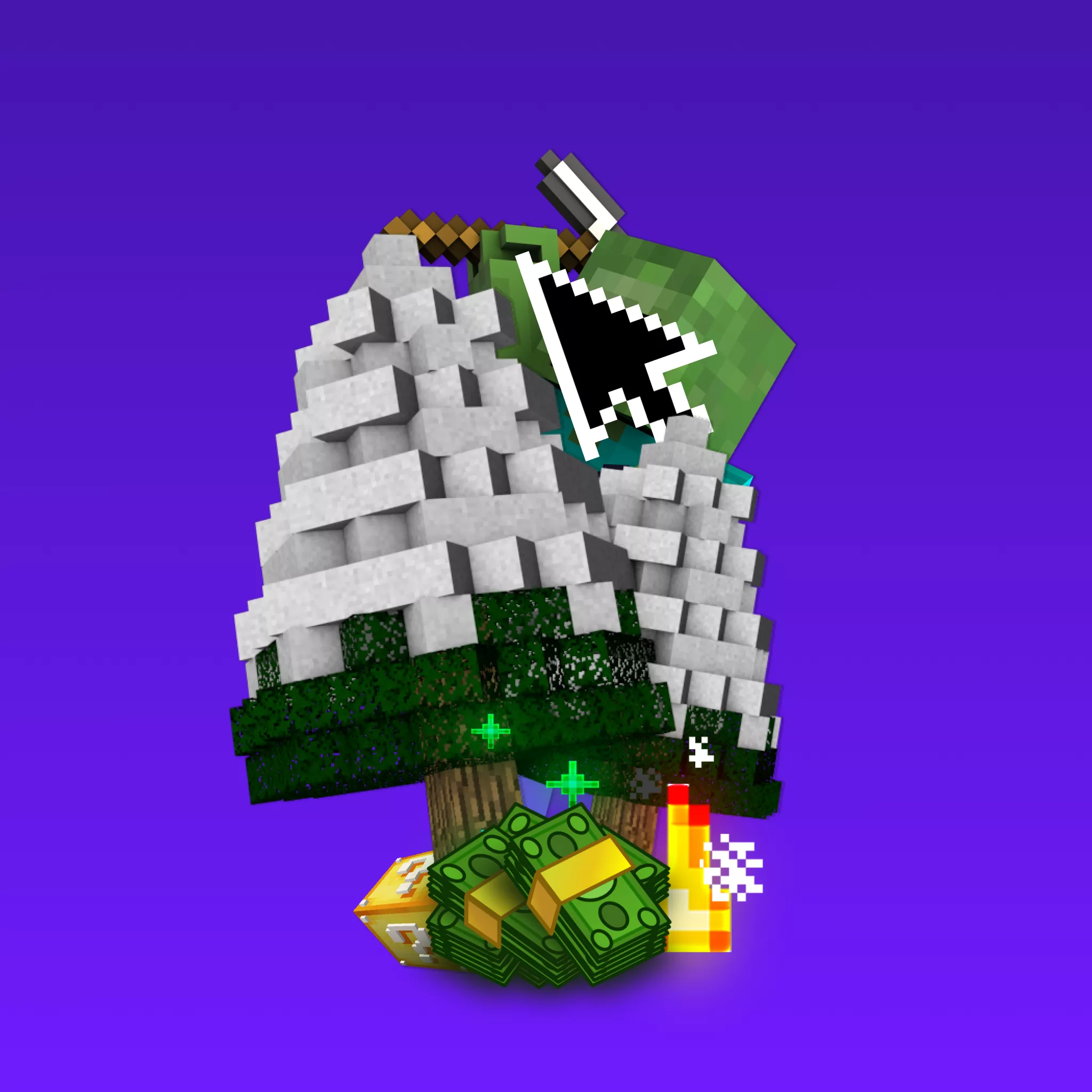 Где отметить Новый 2026 Год в Майнкрафт? С подарками