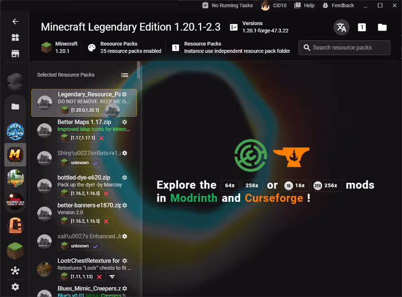 Скачать X Minecraft Launcher - последняя версия 4 Скриншот Икс Майнкрафт Лаунчер 3