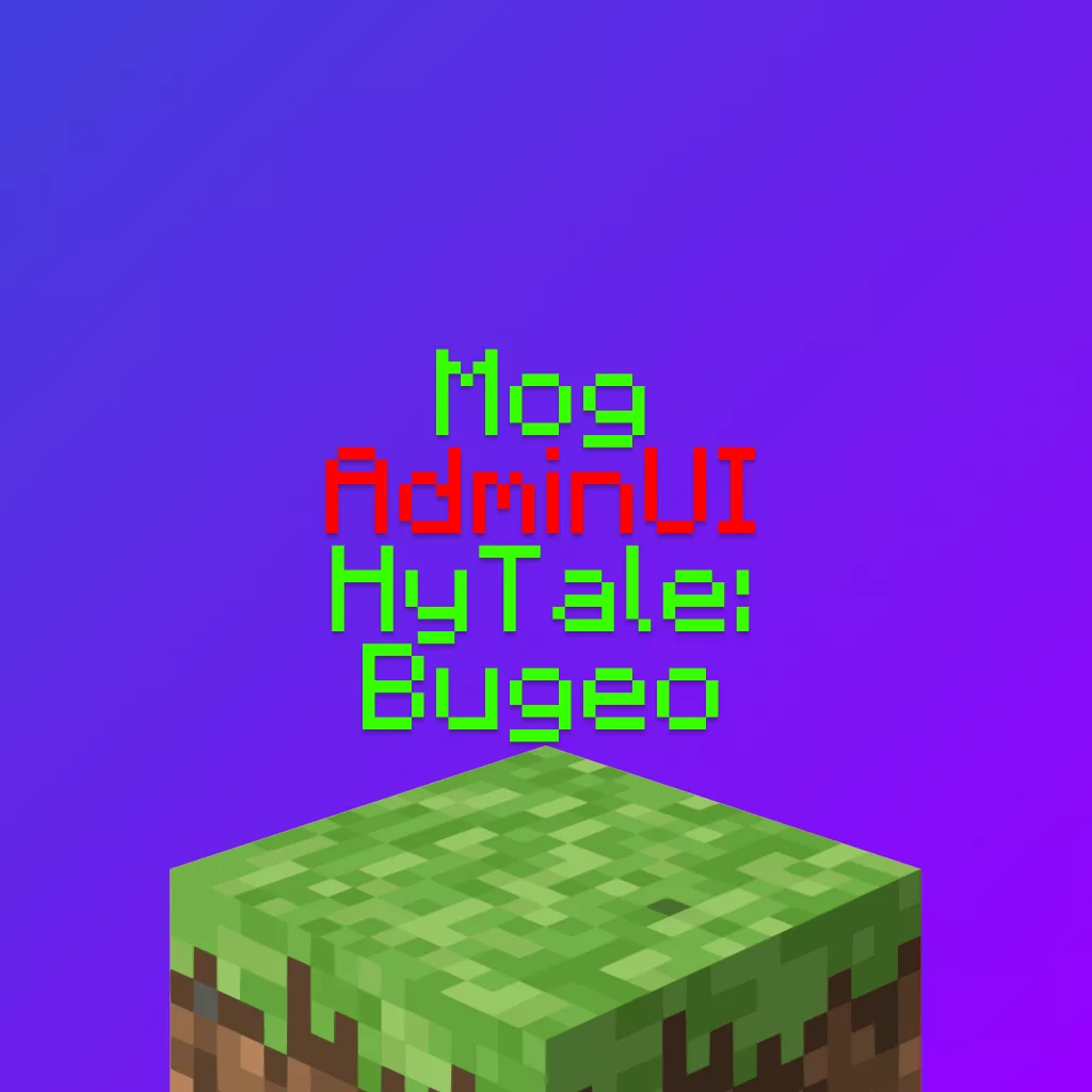 Мод AdminUI на HyTale — Демонстрация Мода ХайТейл