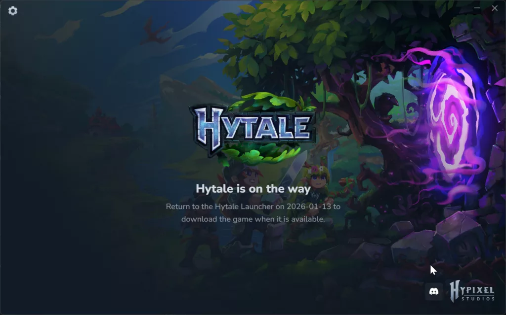 Hytale is on the way - скриншот из лаунчера Хайтейла 3