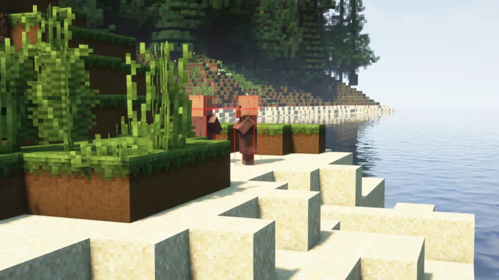 Скачать Мод TopkaHitBox V2 На Майнкрафт 3 Скриншоты мода TopkaHitBox V2