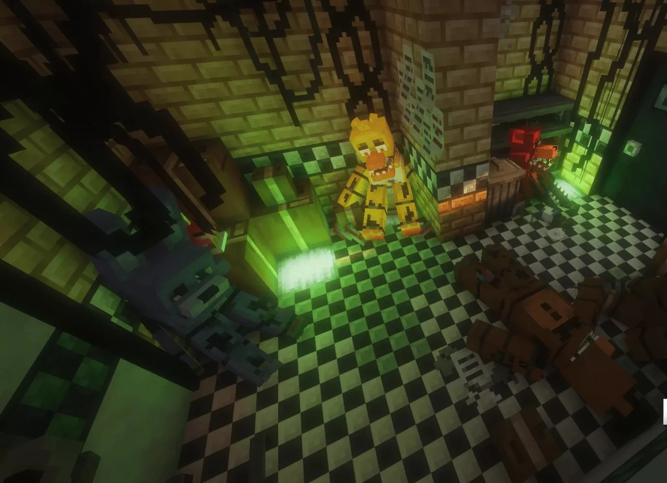 Скачать мод Management-Wanted (Фнаф Мод) для Майнкрафт 1.20.1