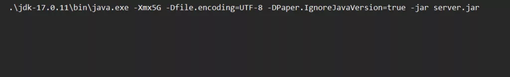 Как запустить ядро Сервера Майнкрафт - команда запуска