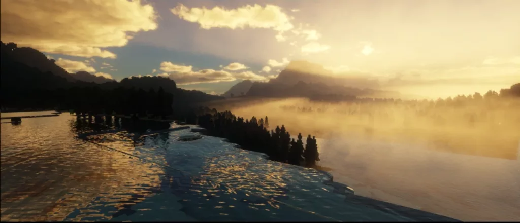 Скриншот с датапаком Epic Terrain в Майнкрафт