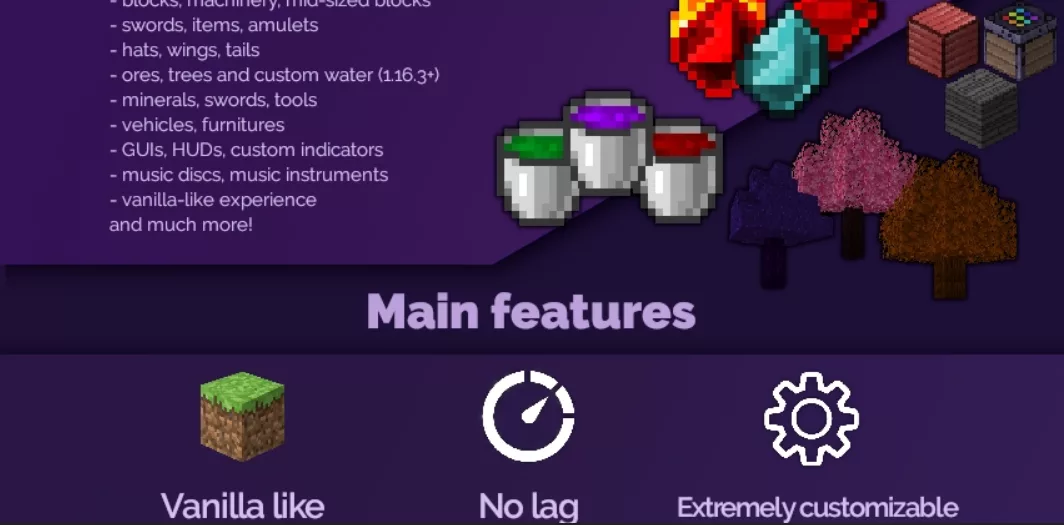 Скачать Плагин ItemsAdder для Майнкрафт Бесплатно 3 ItemsAdder возможности Майнкрафт плагина