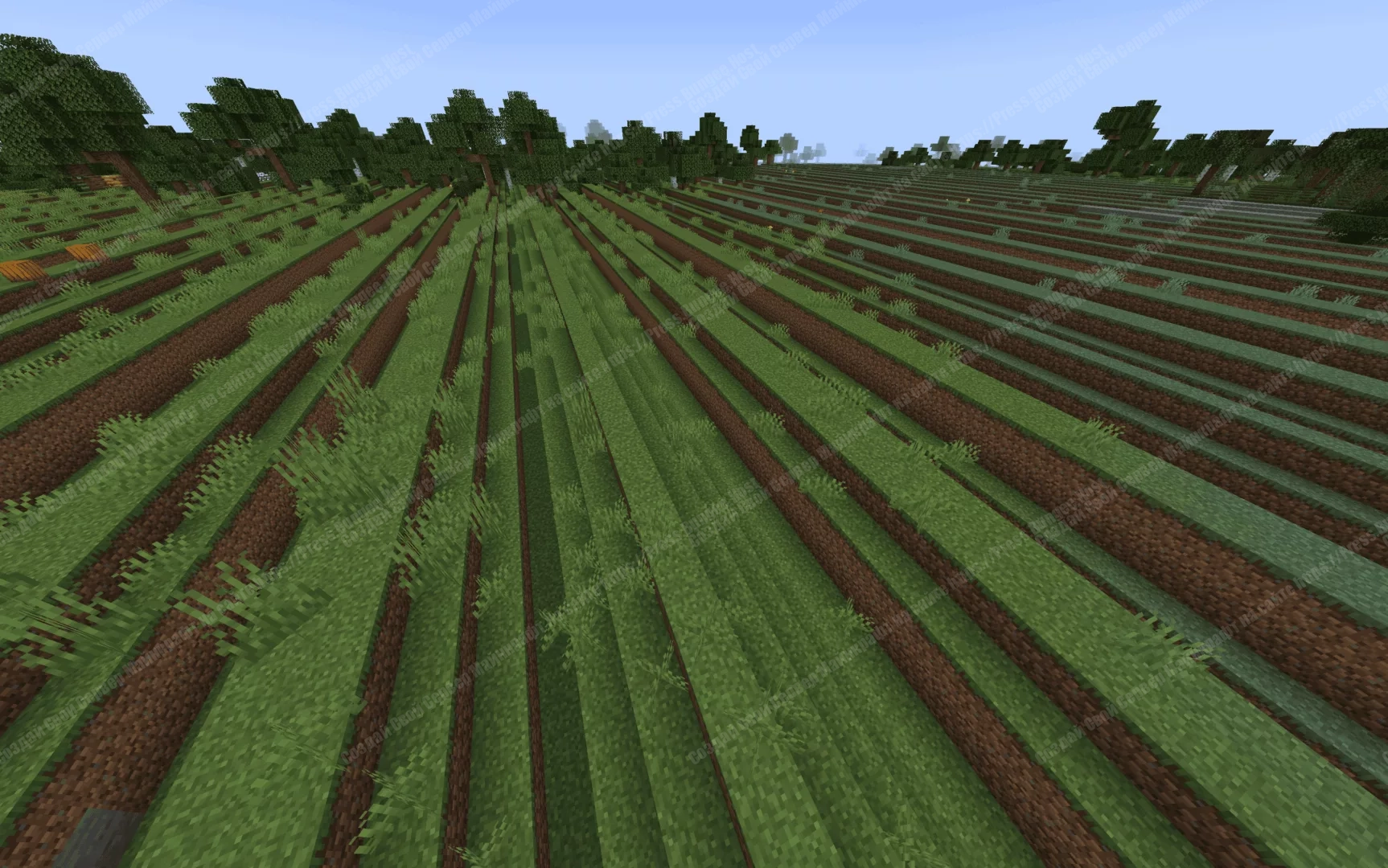 Скачать мод TerraMath для Майнкрафт + 6 красивых готовых функций Генерации 5 Волнистая местность в Майнкрафте на весь мир (Мод ТерраМатч) - функция sin(x)