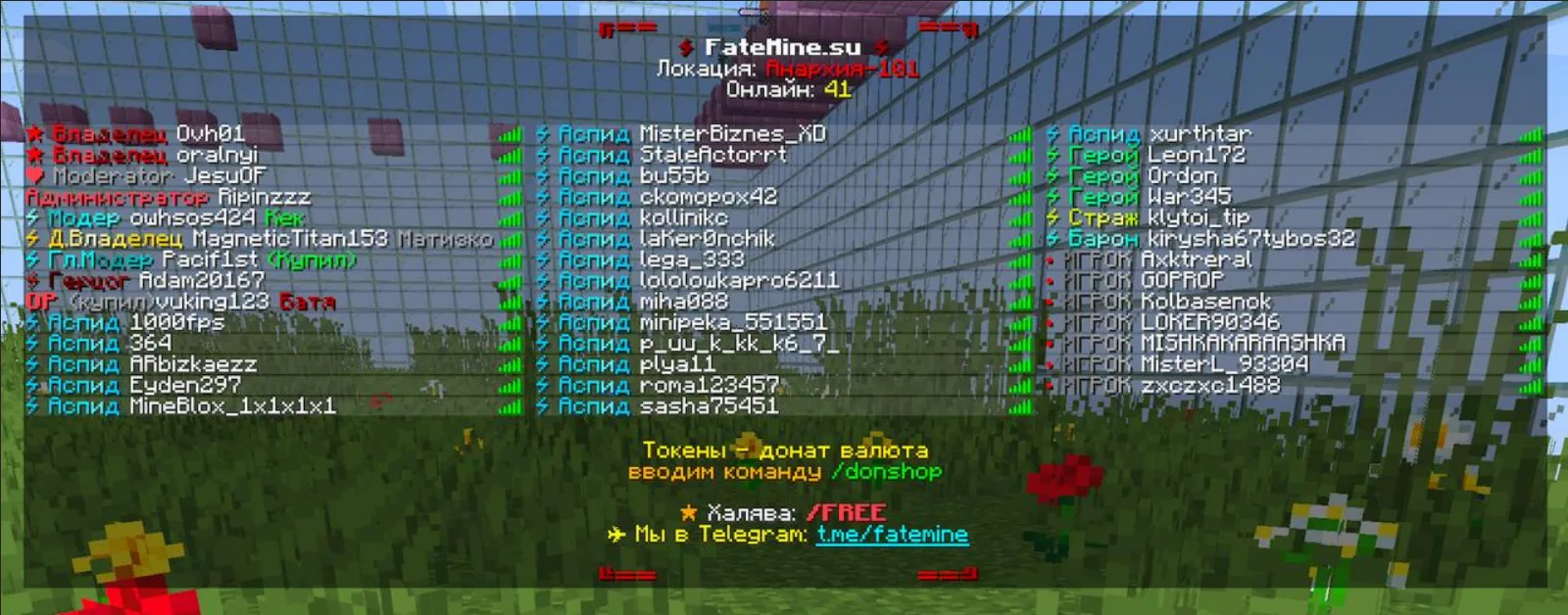 Сервер Майнкрафт на качественном Minecraft Хостинге