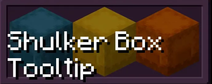 Shulker Box Tooltip mod