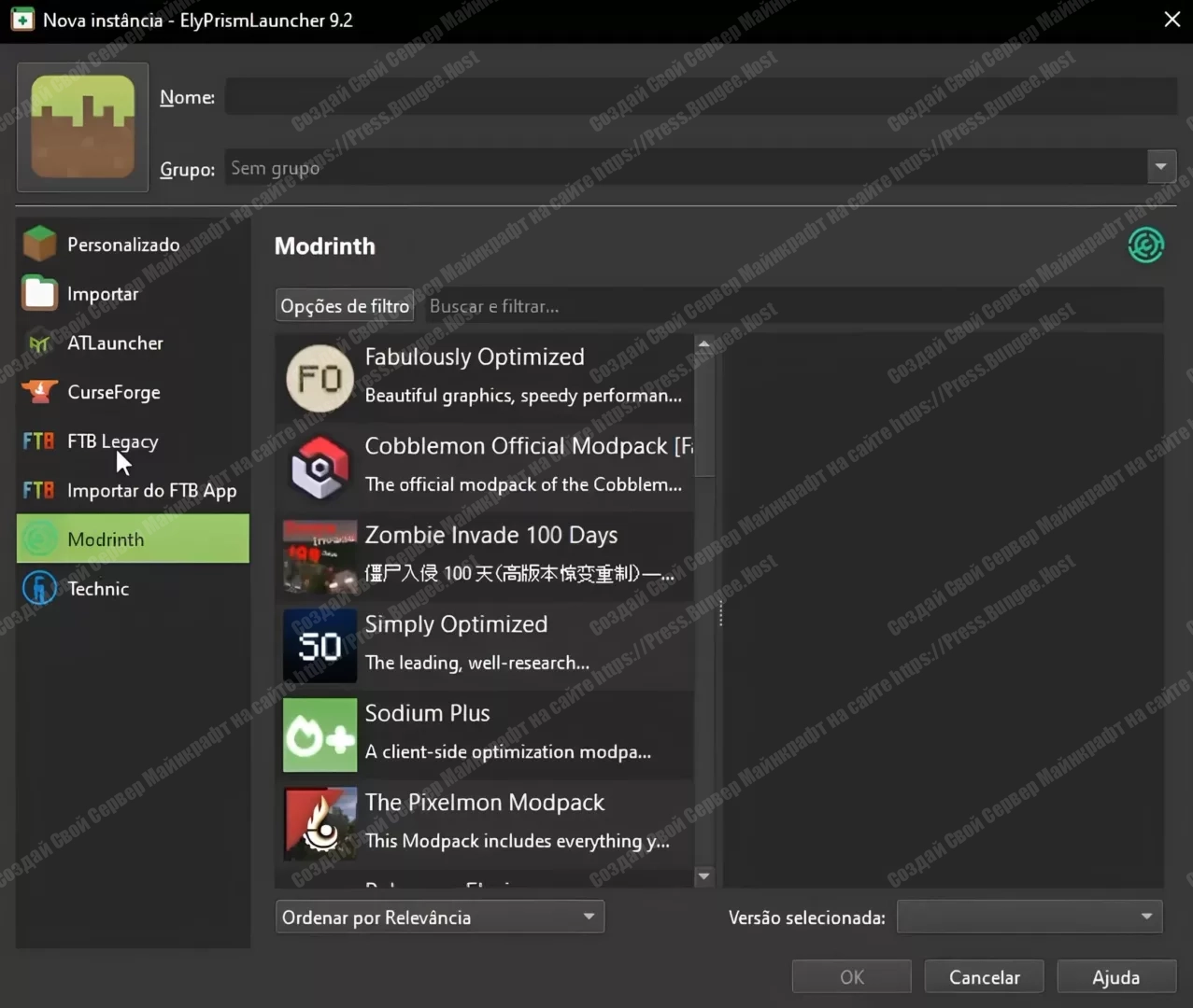 EasyPrism Launcher Майнкрафт