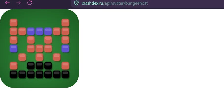 Бесплатный АПИ Случайных Аватарок (Random Avatar API RNG) 2 АПИ случайных аватарок - результат