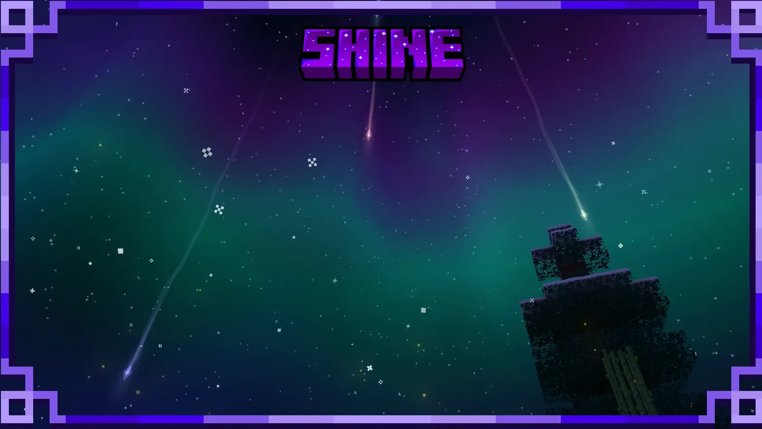 Shine mod - полярное сияние