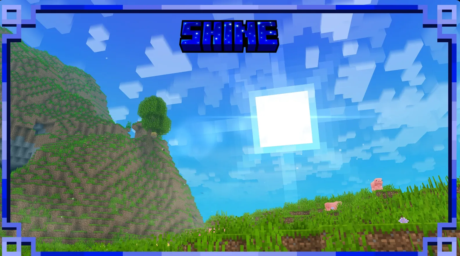 Shine mod - переработанное солнце и Верхний мир